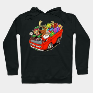 Santa Express just the van Hoodie